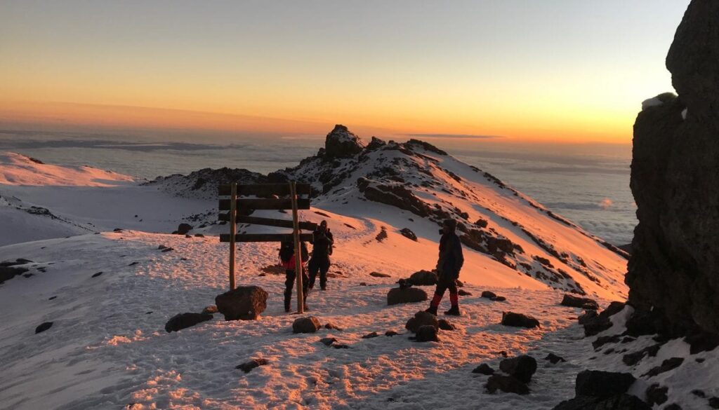 Kilimanjaro mountain climbing