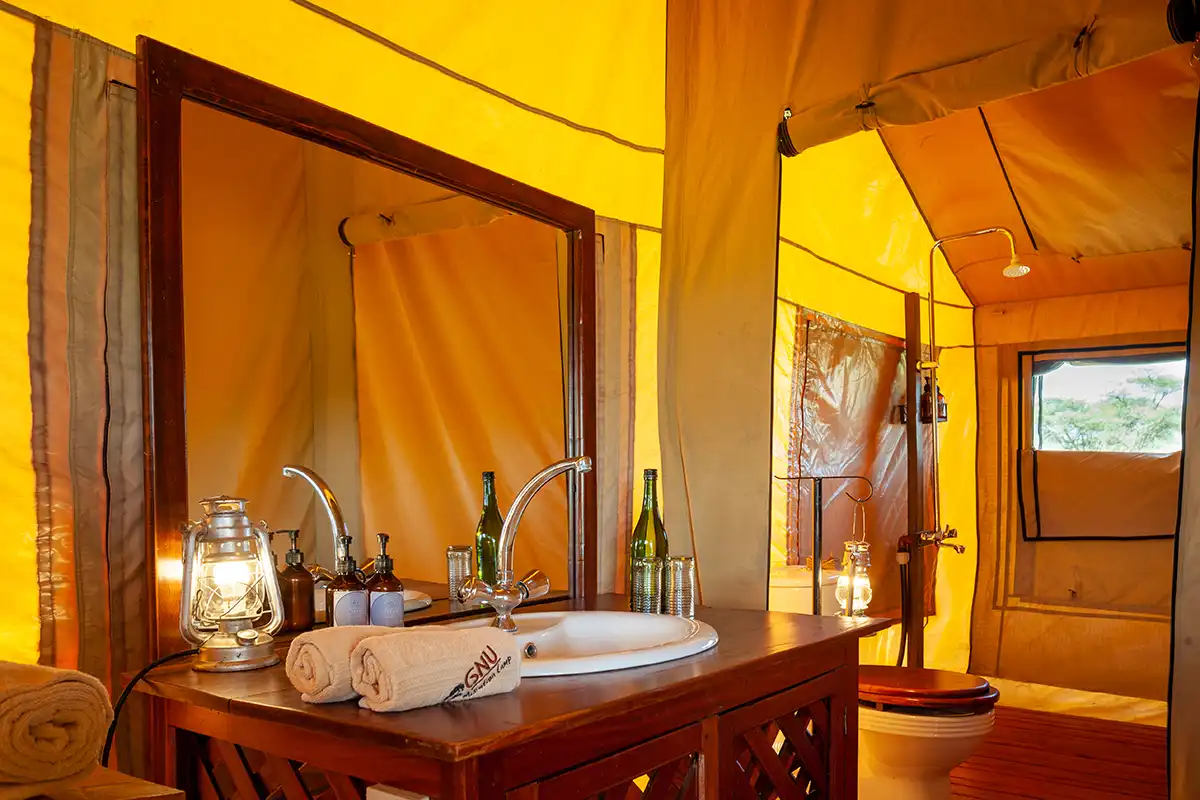 Gnu Ndutu Migration Camp​