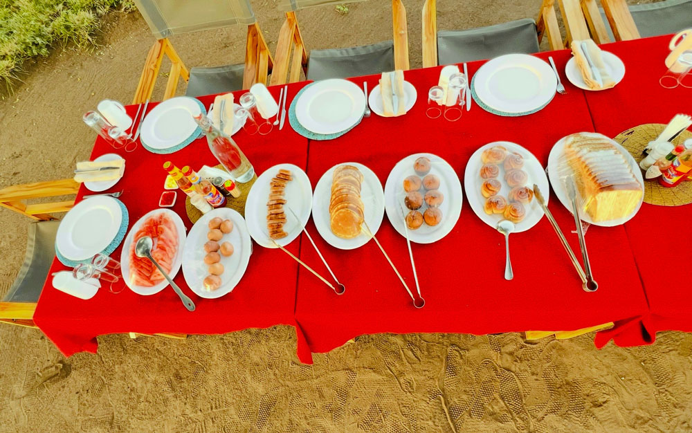 Golden Safari Camp exterior view