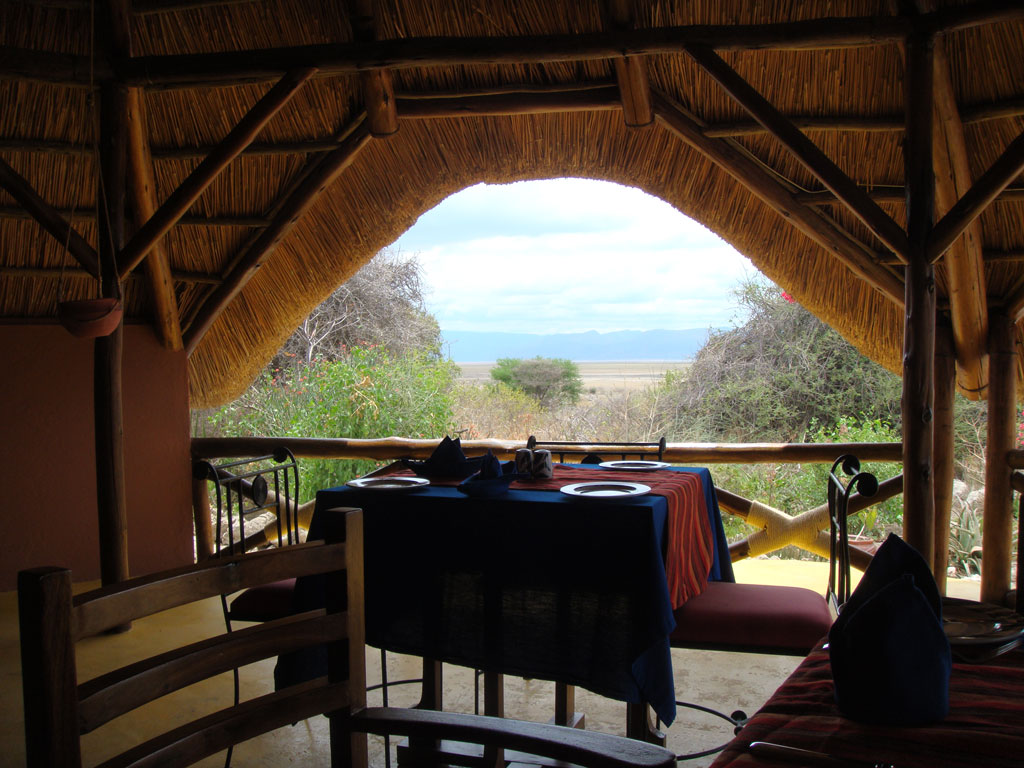 Dining area at Manyara Wildlife Safari Camp