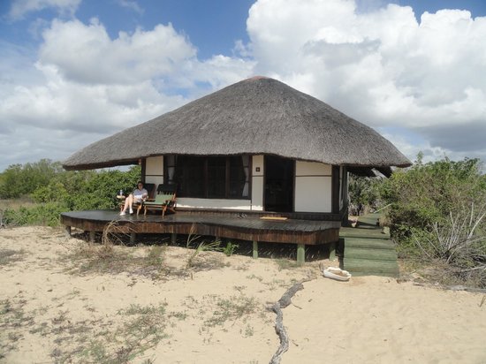 Saadani beach lodge view