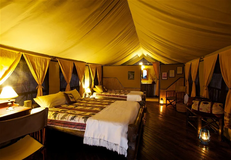 Stanley's Kopje tents