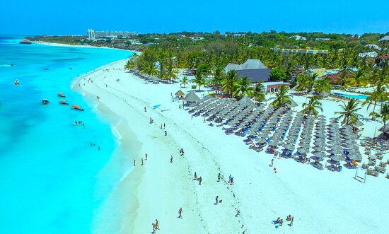 Kendwa Rocks Beach Hotel Zanzibar beachfront