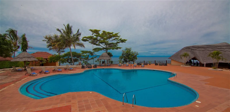 Kigoma Hilltop Hotel overlooking Lake Tanganyika Tanzania