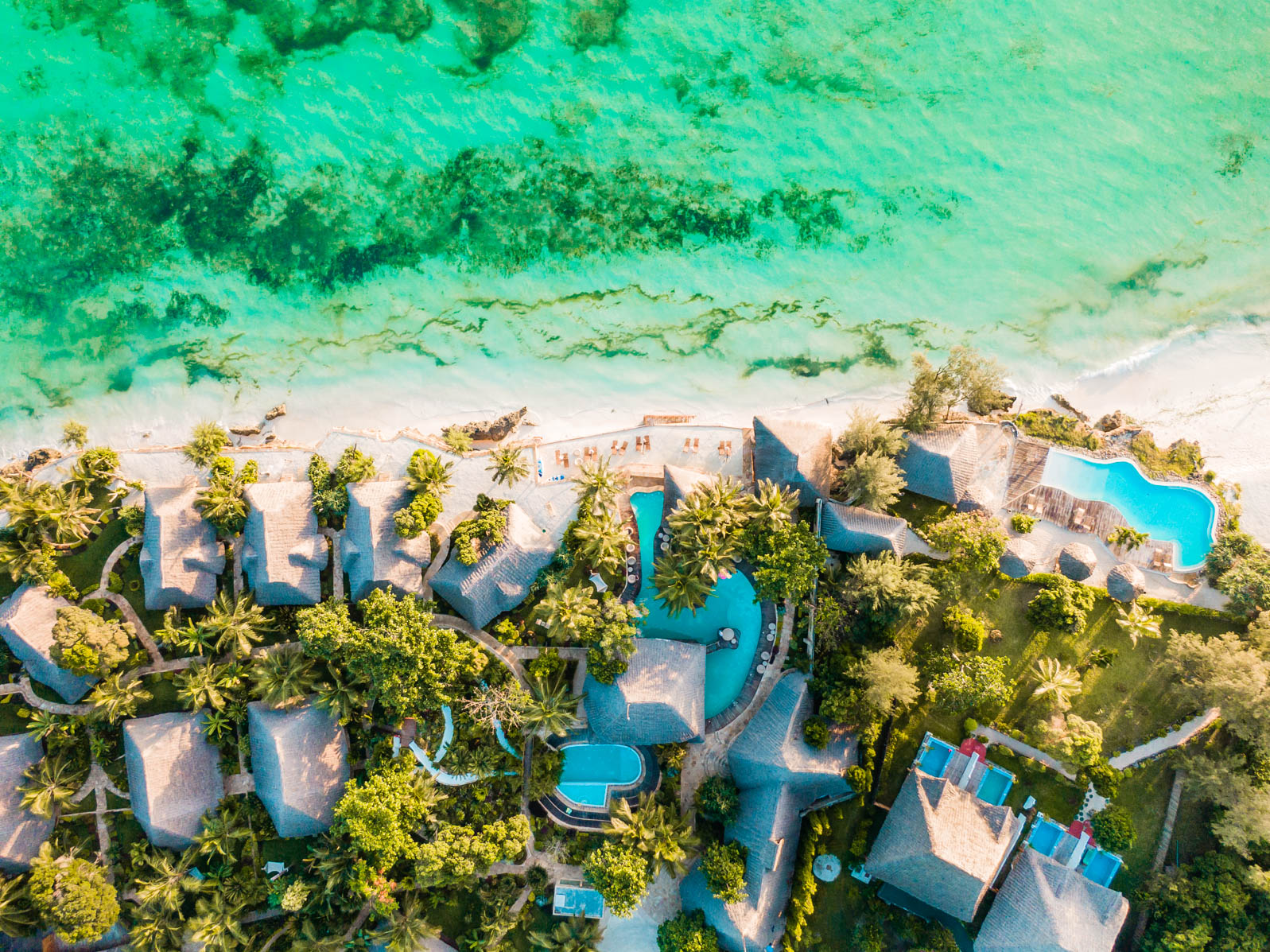 Tulia Zanzibar water slide pool