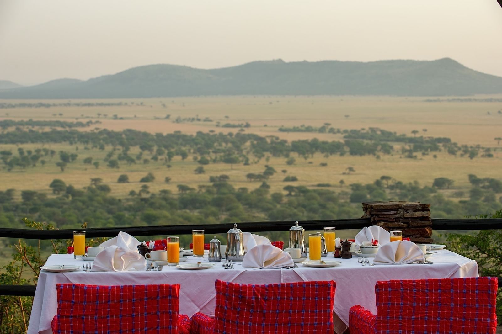 Swimming pool at Serengeti Serena Safari Lodge