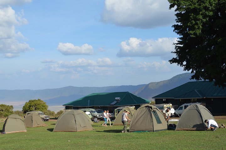 Simba campsite in the Ngorongoro Conservation Area